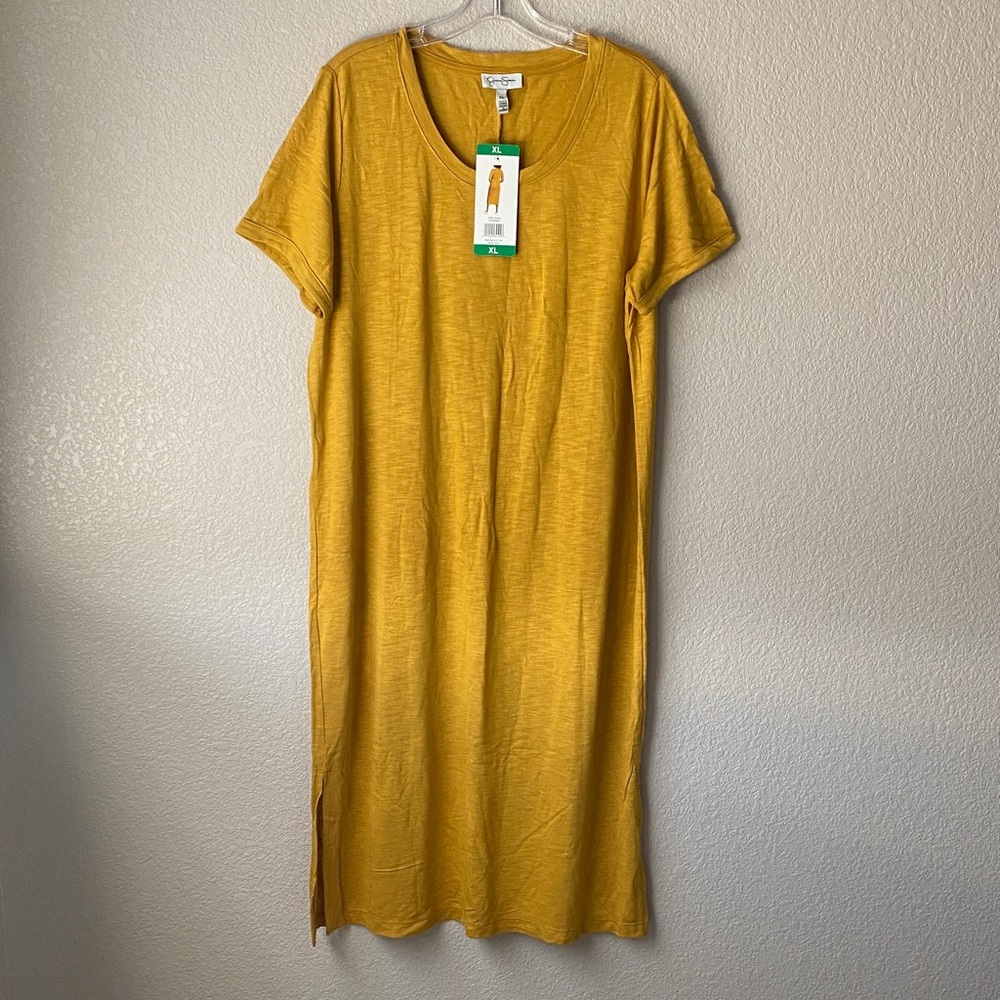 Jessica Simpson Ladies Midi Dress Goldenrod (Reduced Price)